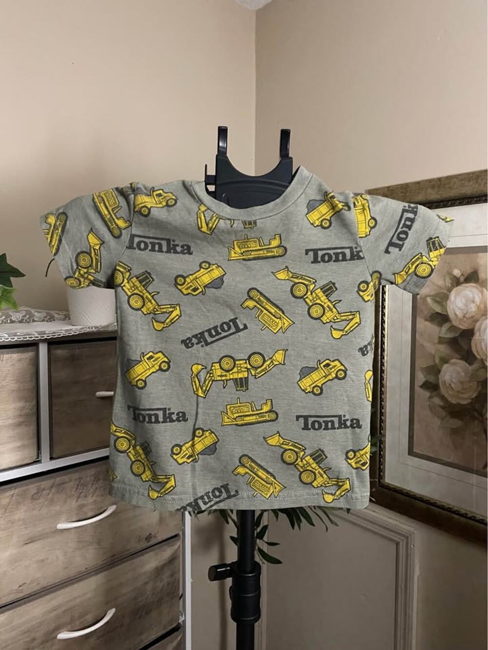 Tonka Construction Trucks Graphic T-Shirt – Boys Size 5T